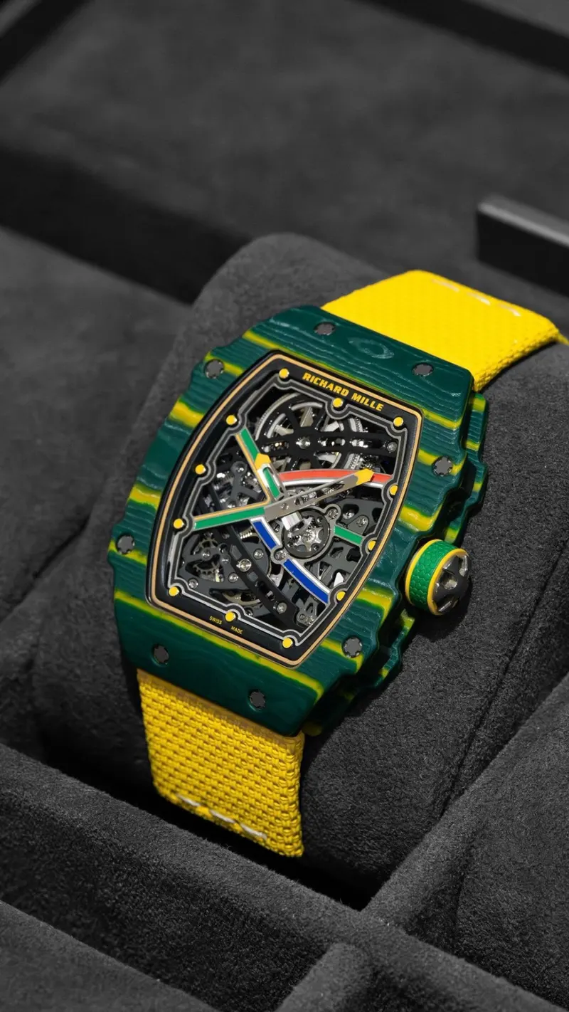 Richard Mille RM 67-02 Automatic, Quartz TPT, South Africa colourway, Extra-flat automatic
