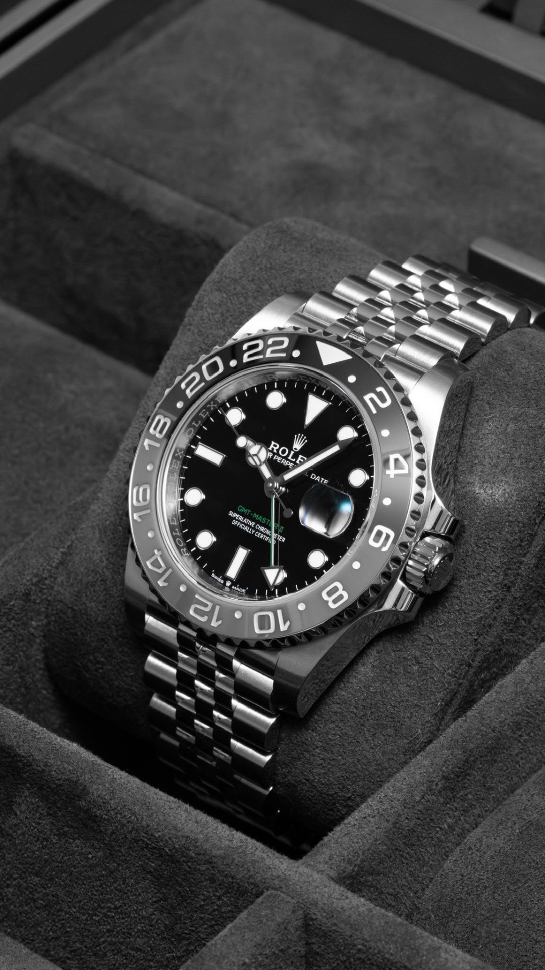 GMT-Master II 'Root Beer' 126711CHNR — Two-tone Everose · Brown-and-black bezel · Jubilee — Rolex
