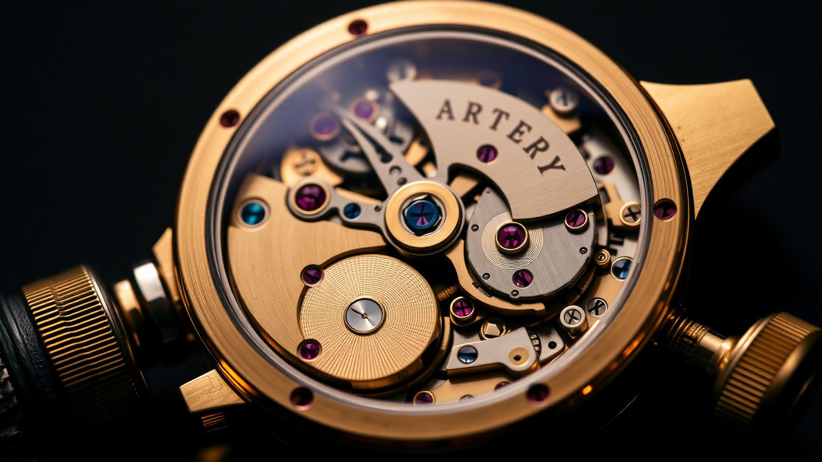 Hand-finished mechanical watch movement